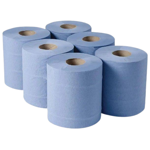 PALLET - 2-Ply Blue Centrefeed Rolls