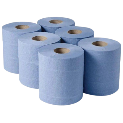 PALLET - 2-Ply Blue Centrefeed Rolls