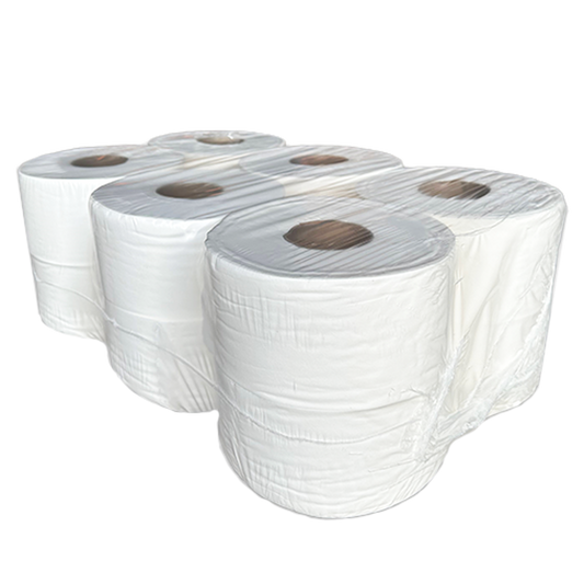 Mini Jumbo Toilet Roll - 12 Pack