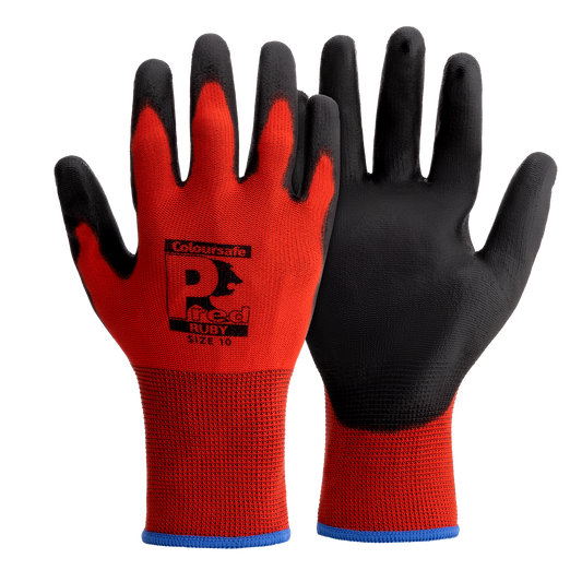 Ruby Handling Gloves