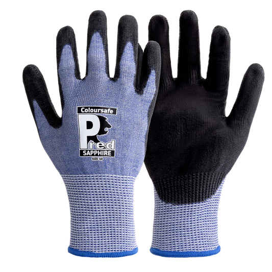 Sapphire Cut-Resistant Gloves